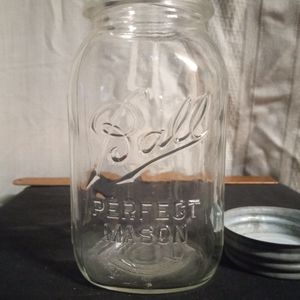 1933-60 Ball Perfect Mason w Zinc Lid
